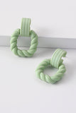 Stetnode Candy Colors Twisted Earrings