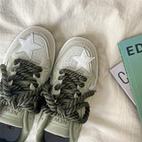 Stetnode back to school Grey Clear Star Sneakers