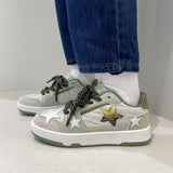 Stetnode back to school Grey Clear Star Sneakers