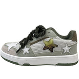 Stetnode back to school Grey Clear Star Sneakers