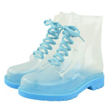 Stetnode Clear Lace Up Boots