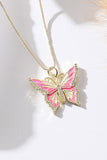 Stetnode Copper Butterfly Necklace