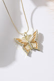 Stetnode Copper Butterfly Necklace