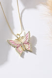 Stetnode Copper Butterfly Necklace