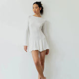 Stetnode summer dress spring outfit Gwen Long Sleeve Mini Dress