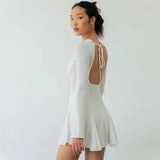 Stetnode summer dress spring outfit Gwen Long Sleeve Mini Dress