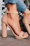 Stetnode New View Block High Heels - Nude