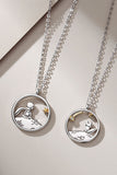 Stetnode Little Prince & Little Fox Couple Necklace