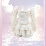 Stetnode Rosetta Bowknot Two-Piece Set ~