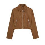 Stetnode Wrenna Faux Suede Jacket