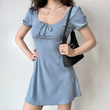 Stetnode Maribel Puff Sleeve Dress ~