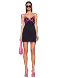 Stetnode summer dress spring outfit Harbor Mesh Mini Dress with Lace Detail