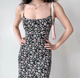 Stetnode Floral Paradise Midi Dress ~