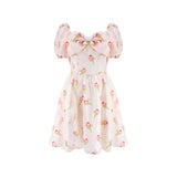 Stetnode Pink Tulip Bow Romper ~