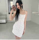 Stetnode summer dress spring outfit Billie Floral Print Basic Mini Dress