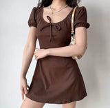 Stetnode Maribel Puff Sleeve Dress ~