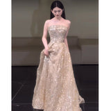 dress to impress codes Clothing 2024 New Bridal High-Grade Engagement Dress Light Luxury Niche Can Wear Summer French Wedding at Ordinary Times