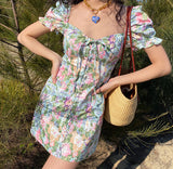 Stetnode Valencia Floral Seaside Dress ~