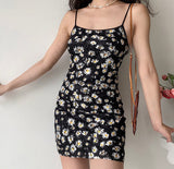 Stetnode Retro Daisies Sling Dress ~