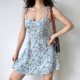 Stetnode Posie Bluebell Mini Dress