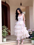 Stetnode Sweet Cake Floral Dress ~