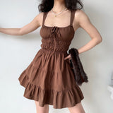 Stetnode French Rustic Ruffle Dress ~