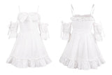 Stetnode Vintage Angelic Sweetheart Dress ~