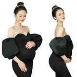 dress to impress divine being Pregnant Women's New Dress Photo Photography Clothing Fashion Pregnant Mommy Art Photo Hot Mom Big Belly Photo Studio Dress