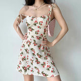 Stetnode Delicate Cherry Print Dress