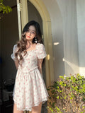 Stetnode Vintage Tea Party Floral Dress ~ // Puff