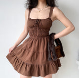 Stetnode French Rustic Ruffle Dress ~