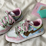 Stetnode back to school Pastel Heart Aesthetic Sneakers