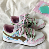 Stetnode back to school Pastel Heart Aesthetic Sneakers