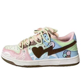 Stetnode back to school Pastel Heart Aesthetic Sneakers