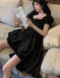 Stetnode Sirella Dark Gothic Cottagecore Fairycore Princesscore Coquette Kawaii Dress