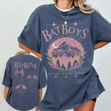 Stetnode ACOTAR Bat Boys Shirt Sarah J Maas Book Boyfriend Night Court 100% Cotton Loose Retro Shirt Unisex Tee Fantasy Apparel Y2K Top