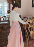 Stetnode Rose Conservatory Garden Date Cottagecore Fairycore Princesscore Coquette Kawaii Dress