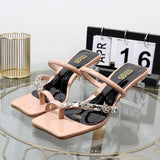 Stetnode Outfits Rhinestone Flip-Flops: High-End Fashion Sandals for Summer Banquets