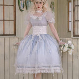 Stetnode Bluebird Memoirs Fairycore Cottagecore Princesscore Dress