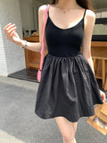 Stetnode Spring Outfit Korean Style Sexy Backless Women Dress Sleeveless Summer Women Dress High Waist Mini Dress