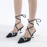 Stetnode Outfits Autumn pointed shallow fashion women's cross strap sandals