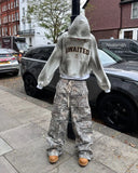 Stetnode American Vintage Multi-Pocket Camouflage Pants Stylish High Street Straight Leg Casual Pants Harajuku Hip Hop Y2k Baggy Pants