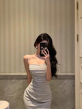 Stetnode Sexy Sheath Spaghetti Straps Long Prom Dresses Birthday Outfits Evening Gown SD1020