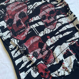 Stetnode 2000s Retro Skull Wing Print Tank Tops Cyber Grunge Y2K Graphic Sleeveless Vest  Emo Lace Backless Crop Top Women Clothes