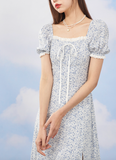 Stetnode Caroline Floral Puff Dress ~