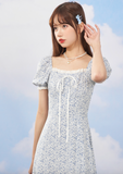 Stetnode Caroline Floral Puff Dress ~