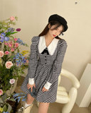 Stetnode Penny Houndstooth Doll Dress ~