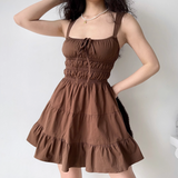 Stetnode French Rustic Ruffle Dress ~