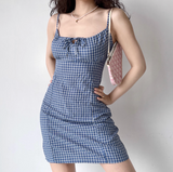 Stetnode Mediterranean Blue Mini Dress