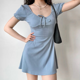 Stetnode Maribel Puff Sleeve Dress ~